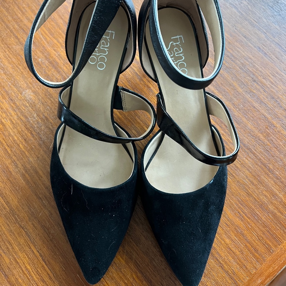 Franco Sarto Suede Heels